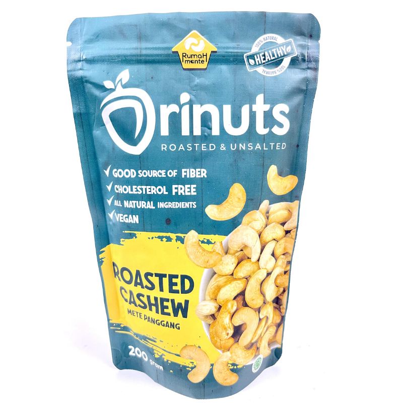 

ORINUTS KACANG METE PANGGANG 200GR (PREMIUM QUALITY CEMILAN DIET)