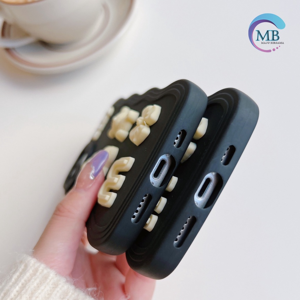 Y026 SOFTCASE 3D KARAKTER RABBIT MODEL GELOMBANG WAVE FOR OPPO A54 A55 A57 2022 A77S A71 A74 A95 A83 F1S A59 F5 F7 RENO 5 6 7 7Z A96 8 5F F19 PRO MB4194