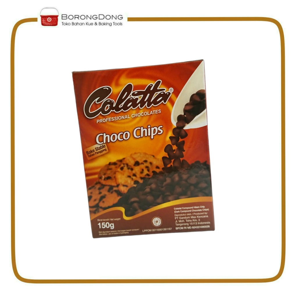 

Colatta Chocochips 150 Gr / Choco Chips