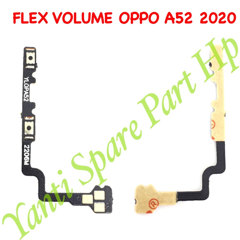 Flexible Volume Oppo A52 2020 A72 4G A92 2020 Original Terlaris New