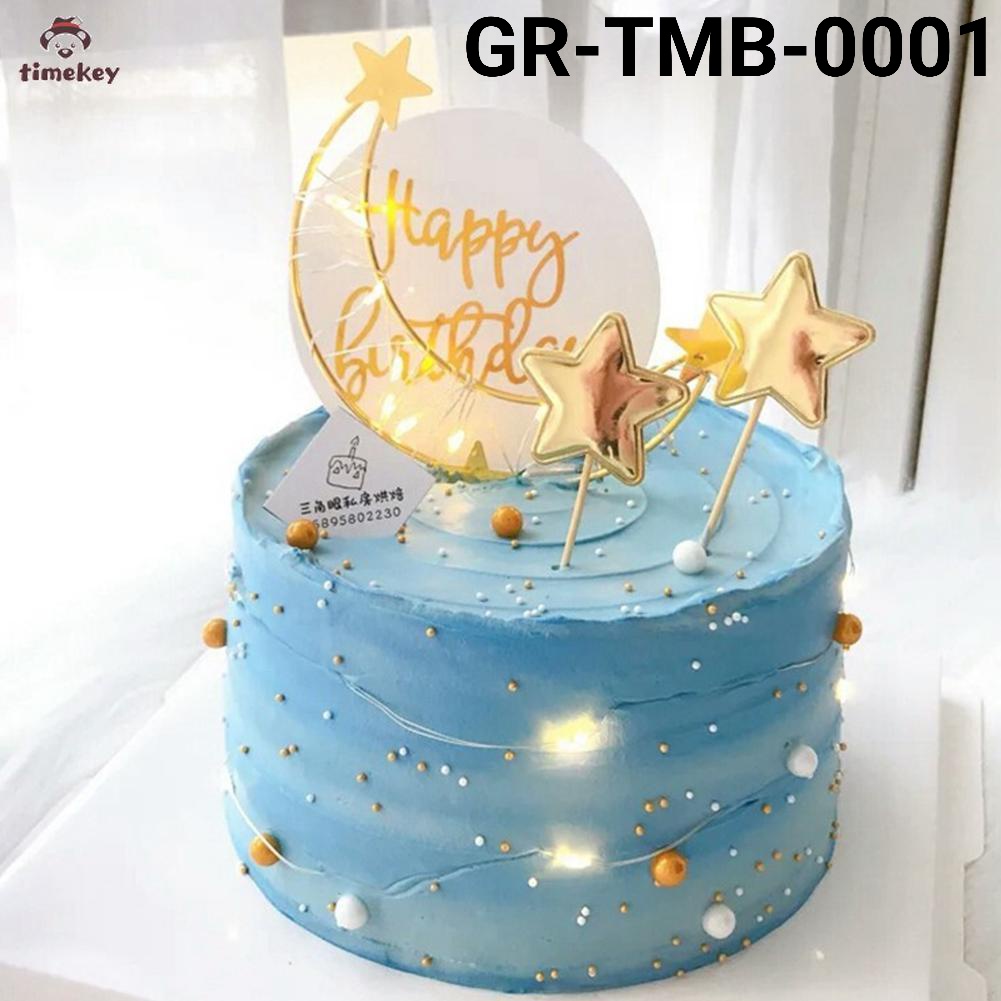 TMB-0001 Hiasan kue lampu led kawat hias natal tumblr  50cm 1 2 meter (LAIN - LAIN) papaya balon