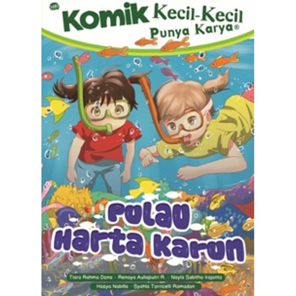 Buku Komik Kkpk Pulau Harta Karun