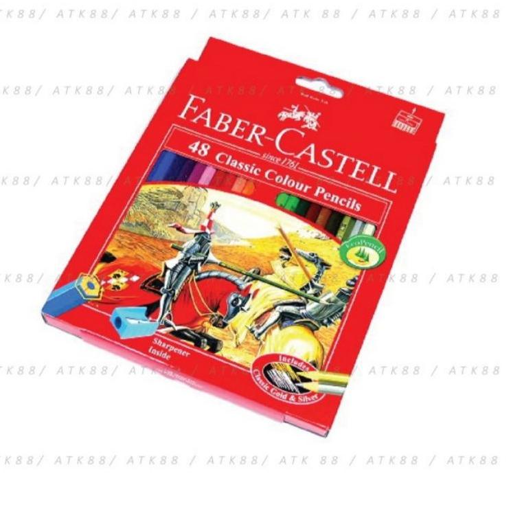 

Miliki Faber Castell classic 48 /pensil warna isi 48 original