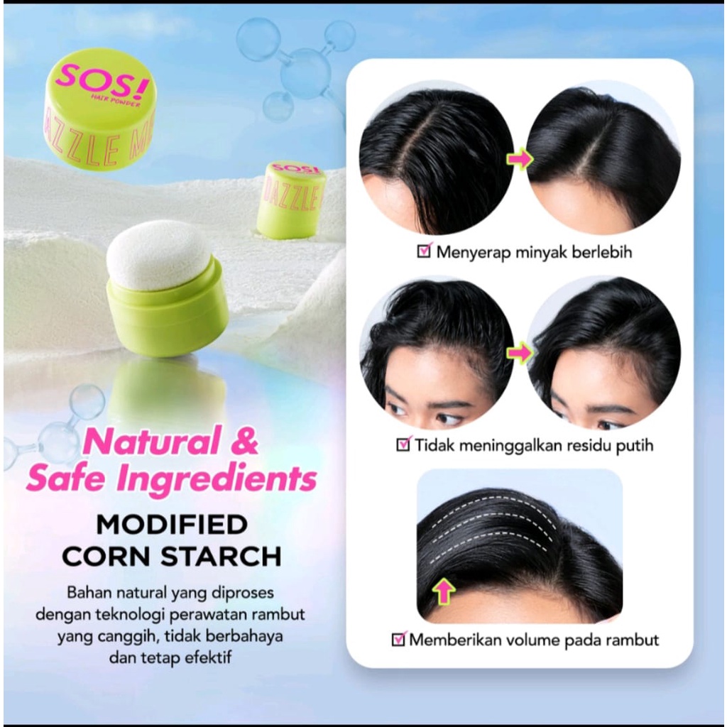 DAZZLE ME SOS Hair Powder