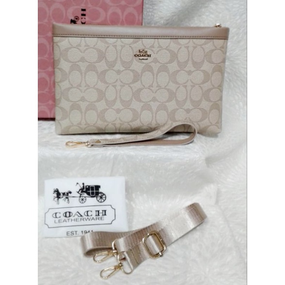 CLUTCH / HANDBAG COACH MOTIF PREMIUM 1R