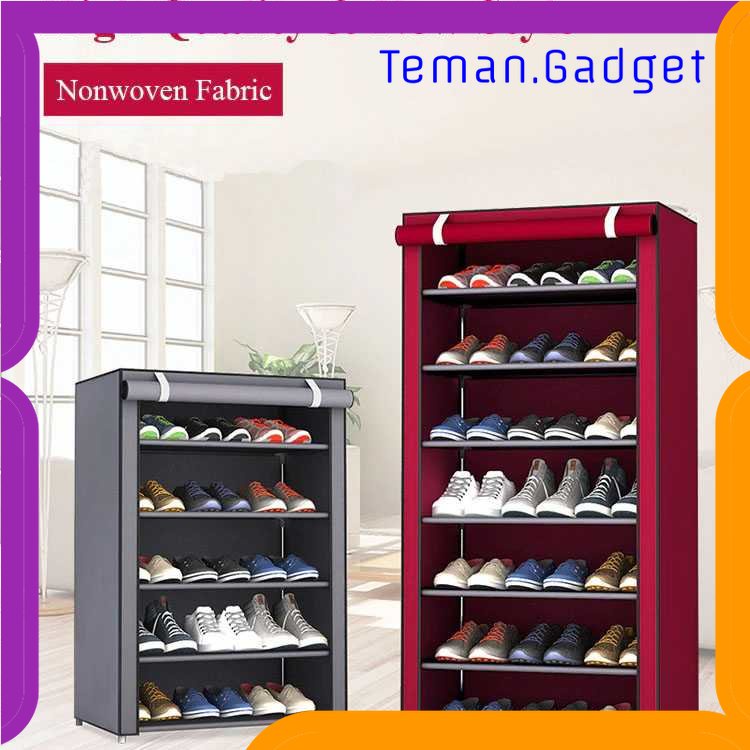 TG-RAK BKZ Rak Sepatu Sandal Multilayer Shoe Rack Cloth Storage - F8/F10