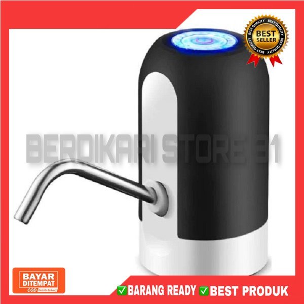 [BS] DISPENSER POMPA AIR GALON ELEKTRIK LISTRIK ELECTRIC USB LED WATER PUMP