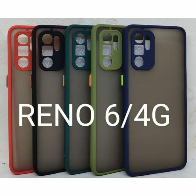 SOFTCASE SLICON HP OPPO RENO  6 4G/5G SLICON CASE RENO 6