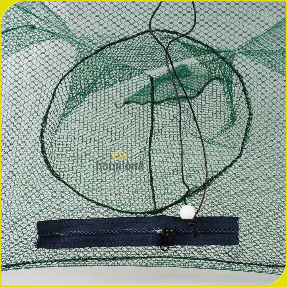 Jaring Pancing Ikan Hexagonal 6 Hole Fishing Net Trap Cage - H14572