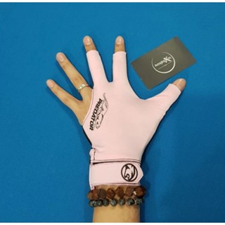 Sarung Tangan Billiard / Glove Model Predator - Soft Pink