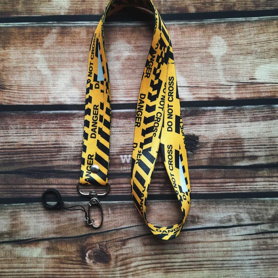 

~ Gantungan ID Card / Lanyard motif Danger Model Baru