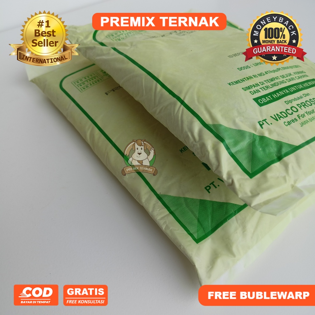 PROCATTLE PREMIX 1 KG VADCO - PRO CATTLE Premix VADCO Vitamin Mineral Sapi Potong Perah Kambing