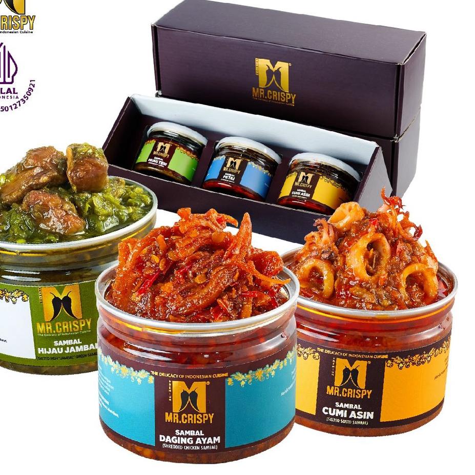 

TREN MASA KINI PAKET SAMBEL HEMAT D MR.CRISPY(KOTAK HMPERS) 04J``