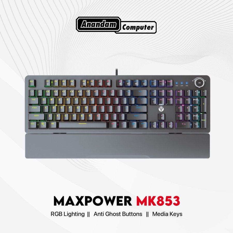 Keyboard Fantech MAXPOWER MK853 Mechanical Keyboard - Black