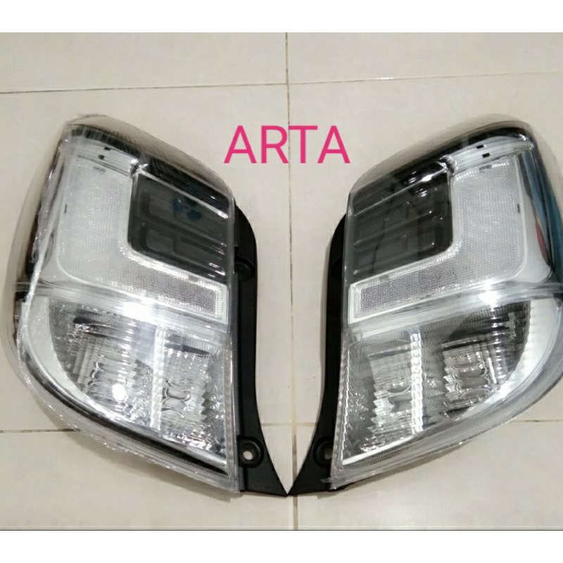 Stop Lamp assy Lampu stop Lampu rem belakang AGYA dan AYLA model LED tahun 2018 s/d 2022 putih