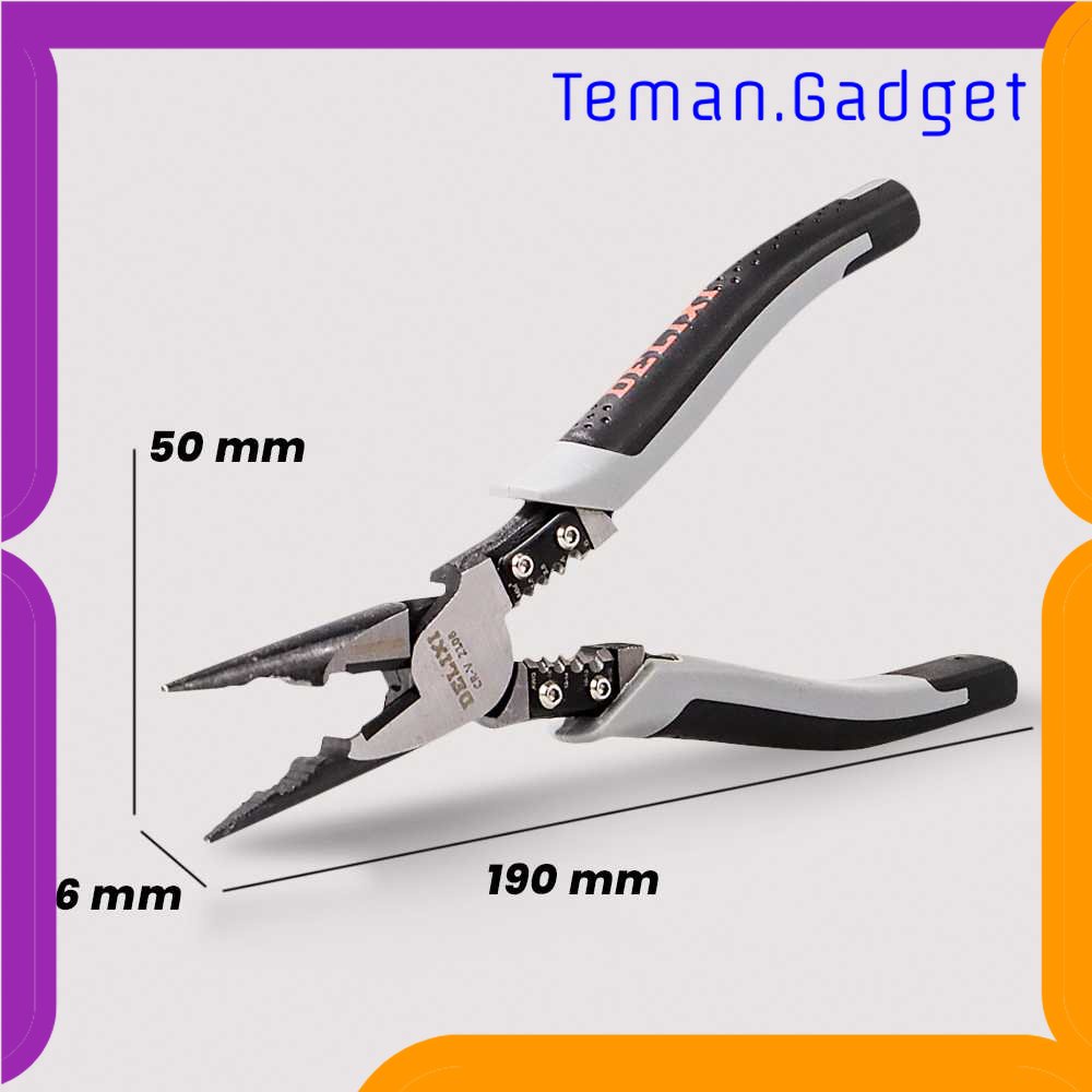 TG-PKK Tang Pemotong Kawat CRV Multifungsi Needle Plier 7 inch - 2106