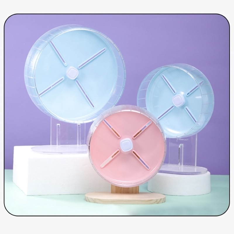 Mousebro running wheel 26cm &amp; 21cm hamster | Silent wheel | extra wide | made from acrylic | candy color | imported from china