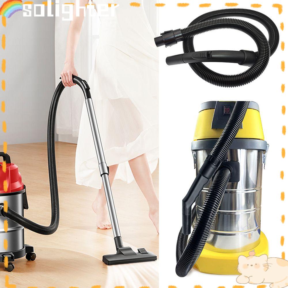 Solighter Vacuum Cleaner Selang Teleskopik Pipa Lembut Baru Suku Cadang Sambungan Vakum Extension Hose