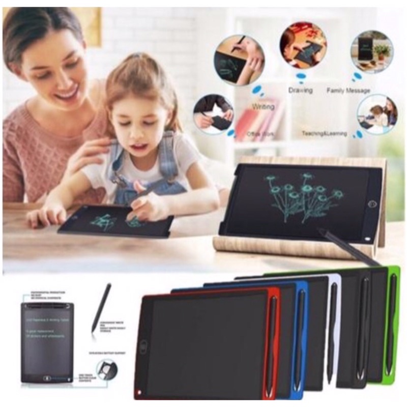 LCD Writing Tablet 8.5 Inch Papan Gambar Tulis Tablet Digital Anak Bisa Hapus