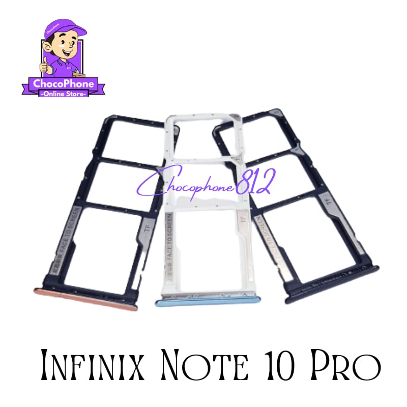 SIM TRAY SLOT SIMCARD INFINIX NOTE 10 PRO TEMPAT SIM CARD SIMTRAY