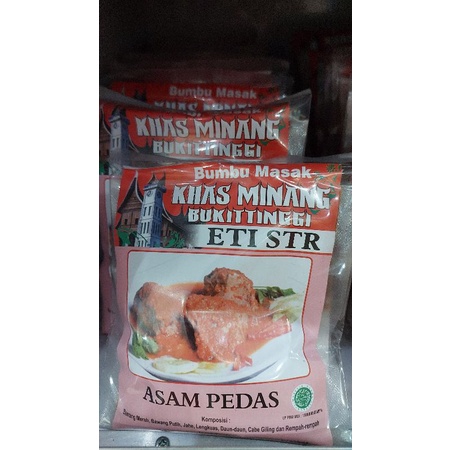 

Bumbu Asam pedas daging Khas Padang