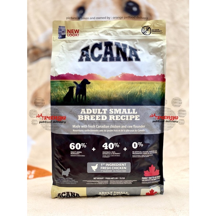 ⭐BISA COD⭐ acana adult small breed 6 kg / 13,2 lbs dogfood makanan anjing