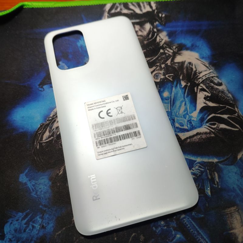 TUTUP BELAKANG BACKDOOR REDMI NOTE 10 4G ORIGINAL COPOTAN