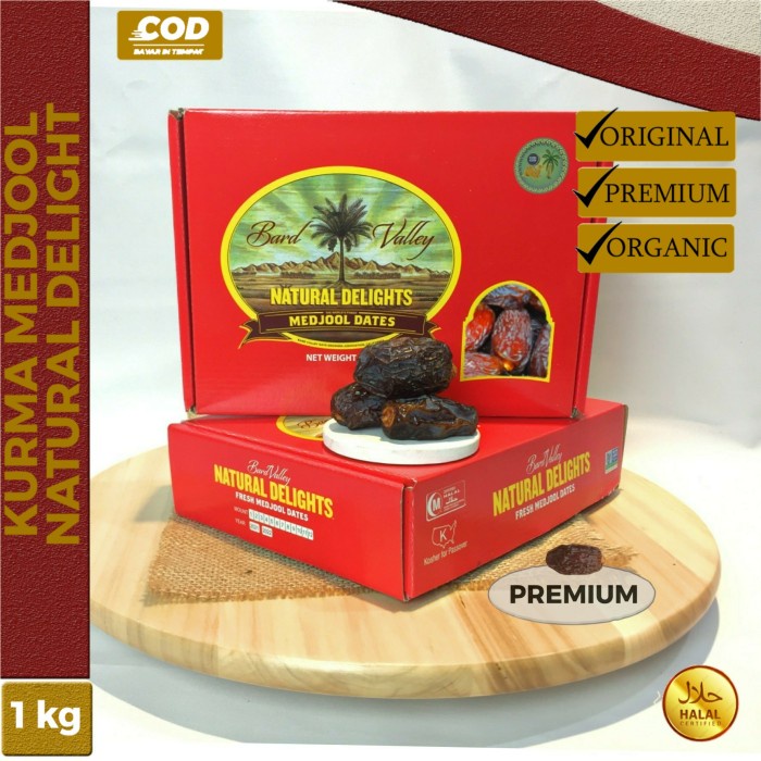 

KURMA MEDJOOL NATURAL DELIGHTS - MEDJOOL JUMBO - MEDJOL ORIGINAL