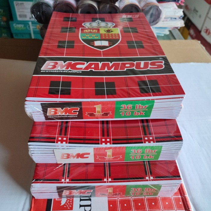 

Bts Buku Tulis Campus Bmc 36 Lembar Isi 10