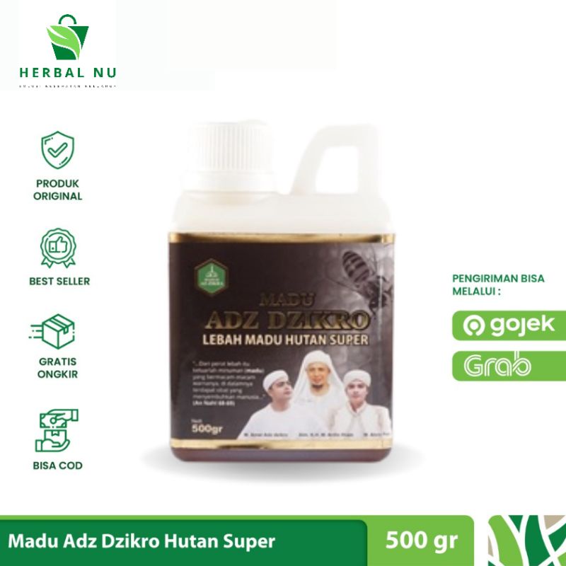 

ADZ DZIKRO - Madu Adz Dzikro Hutan Super 500gram Madu Adz Dzikro Baru Asli Agen resmi
