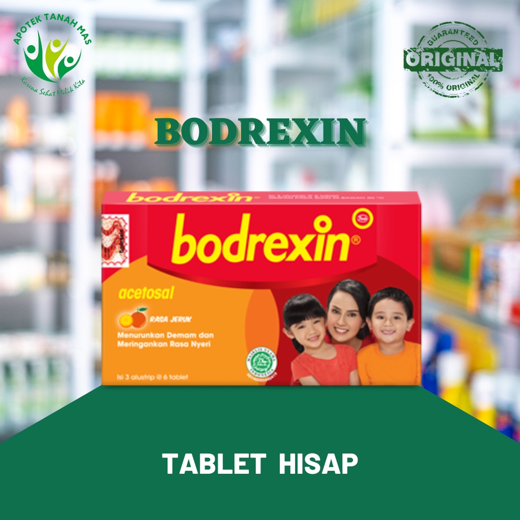 Bodrexin Tablet Hisap Untuk Obat Demam Anak