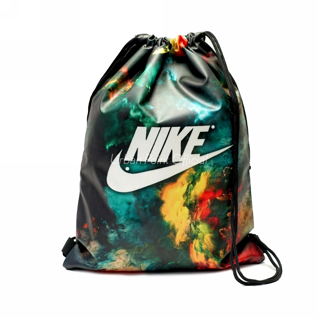 Tas Serut String Bag Gymsack Tas Sepatu Futsal/Bola Tas Nike Monster