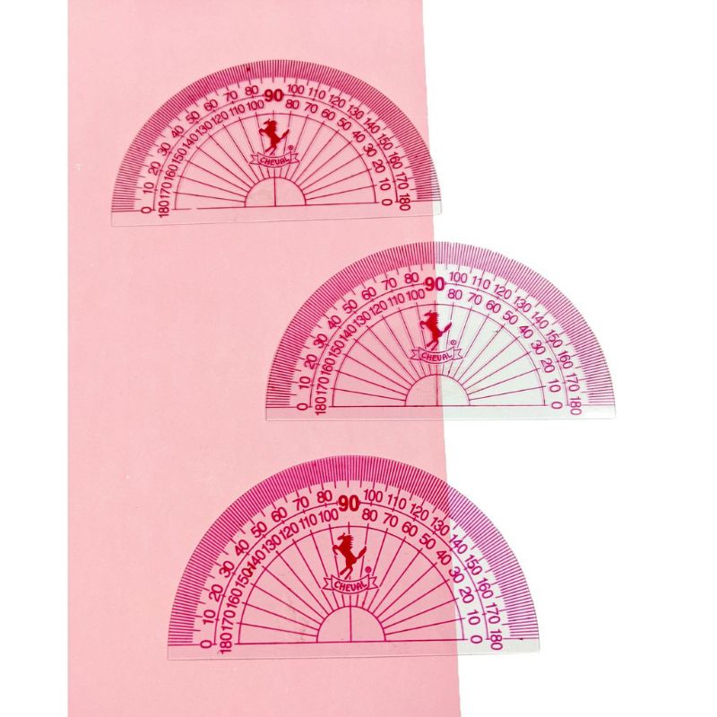 Busur Plastik / Busur  Mika / Busur Derajat 1pcs