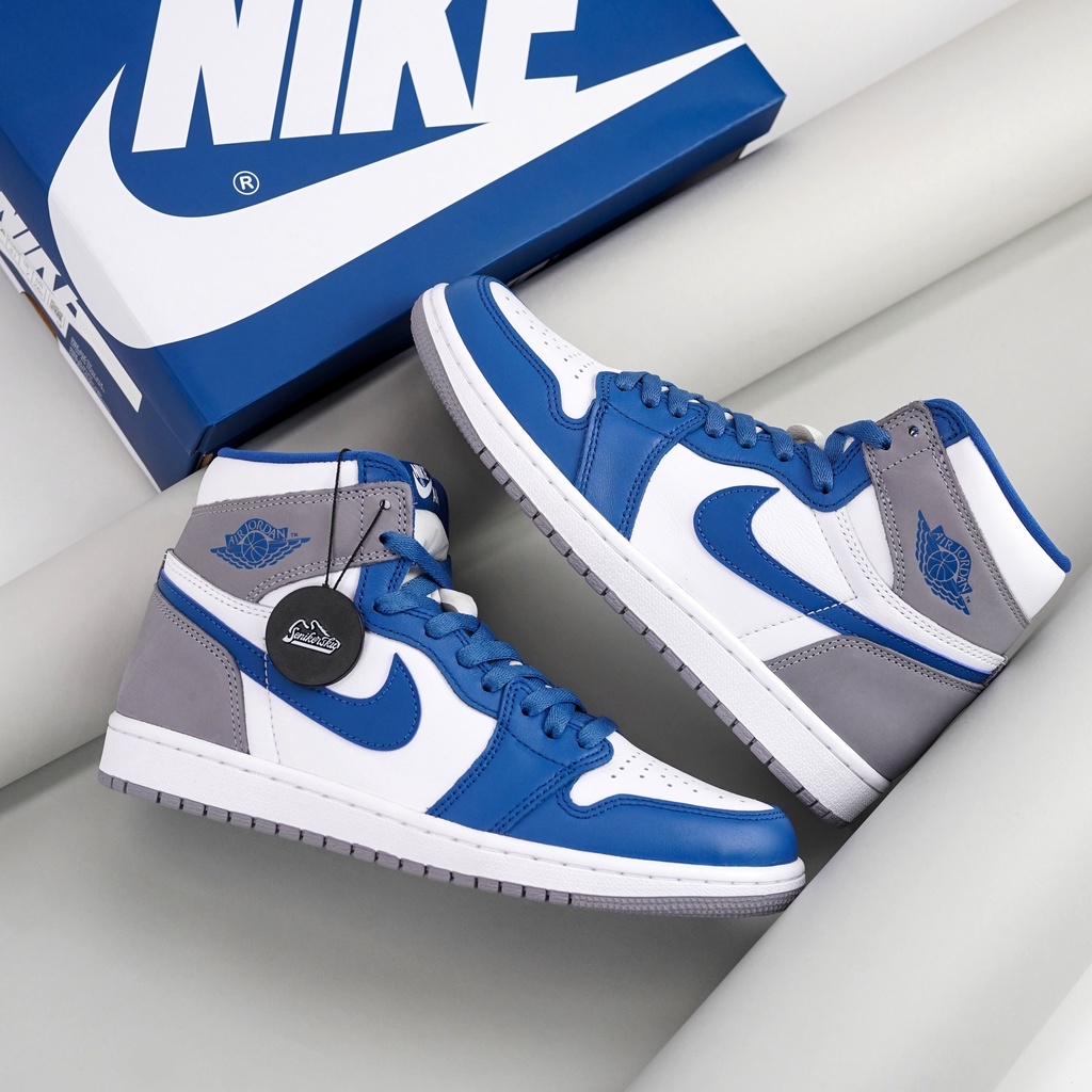 Air Jordan 1 High OG Cement True Blue Men