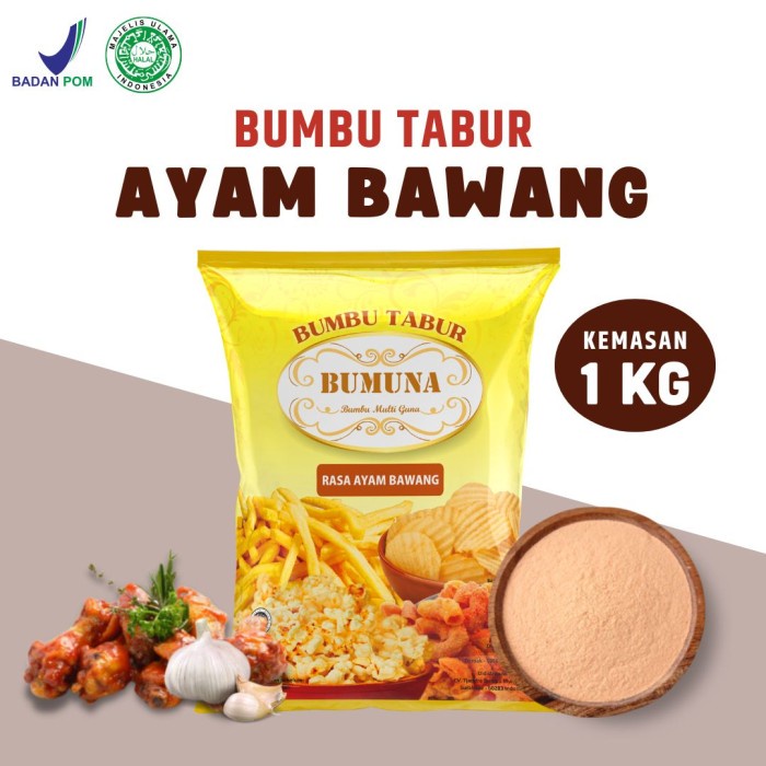 

:>:>:>:>] Bumbu Tabur Ayam Bawang 1Kg Yutakachi Seasoning Powder Aneka Rasa