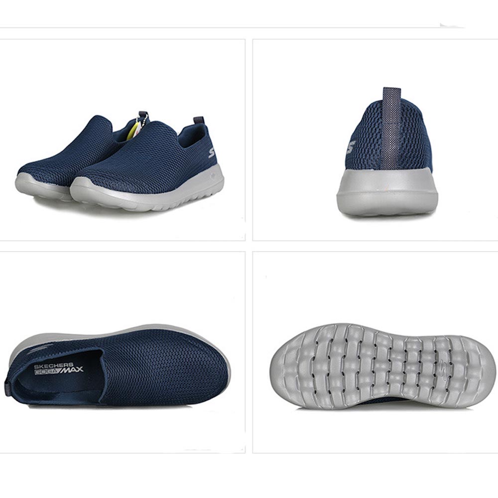 SKECHERS kasual sepatu casual sepatu pria   slip on cowok  rajut pria shoes