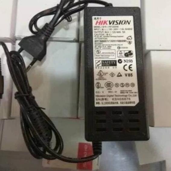 Depan1 Adaptor hikvision 12v 5A 4pin murah