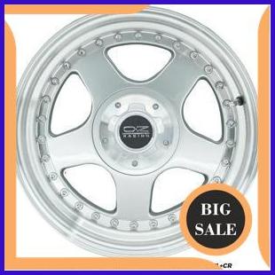 parts Velg Mobil AWM 1119 LZ761 OZ Futura R16x7.5 9.0 4x100 ET35 25 Silver ML Crome 2ZJN23