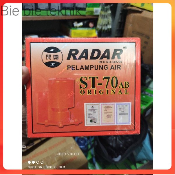 OTOMATIS TOREN RADAR PINGUIN ST-70 /PELAPUNG AIR TOREN RADAR ST-70