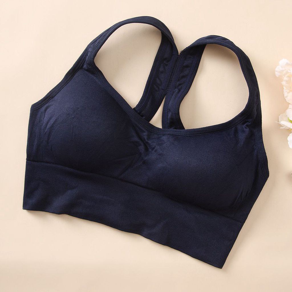 Lovefashion - Sport Bra Gym Bra Olahraga Push Up Wanita Tanpa Kawat Elastis Sexi Import BRA57