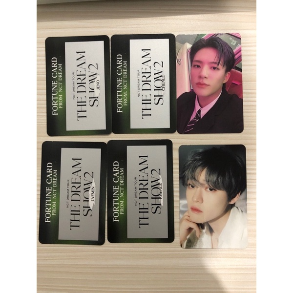 nct dream fortune scratch tds 2 jeno selca chenle konsep
