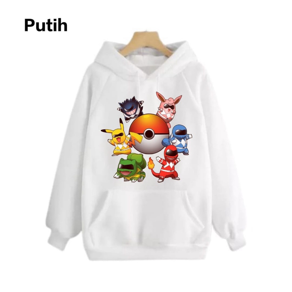 Sweater Hoodie Anak The Best of Pokemon Go/ S.M.L.XL