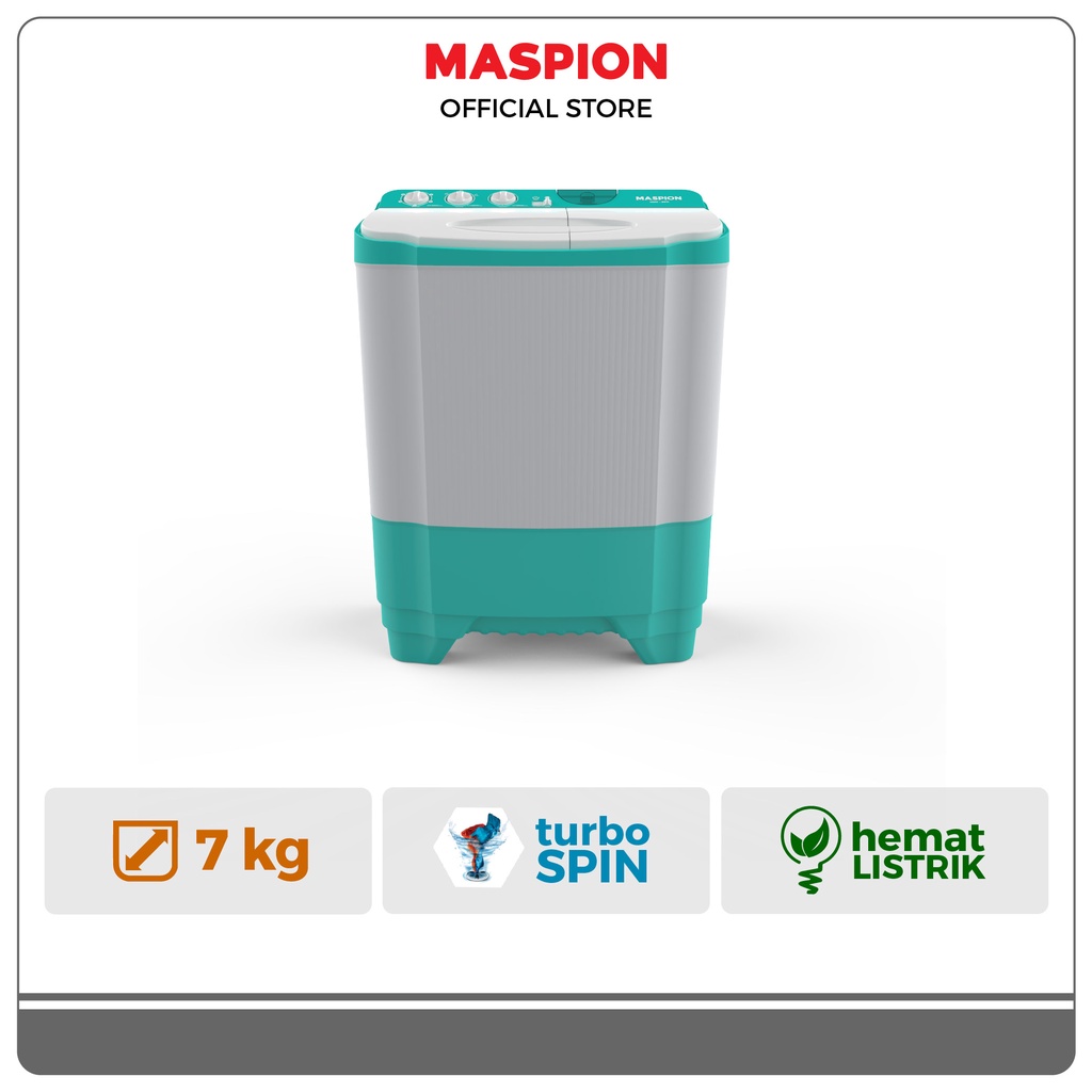 Maspion Mesin Cuci 2 Tabung 7 Kg MMC-9971