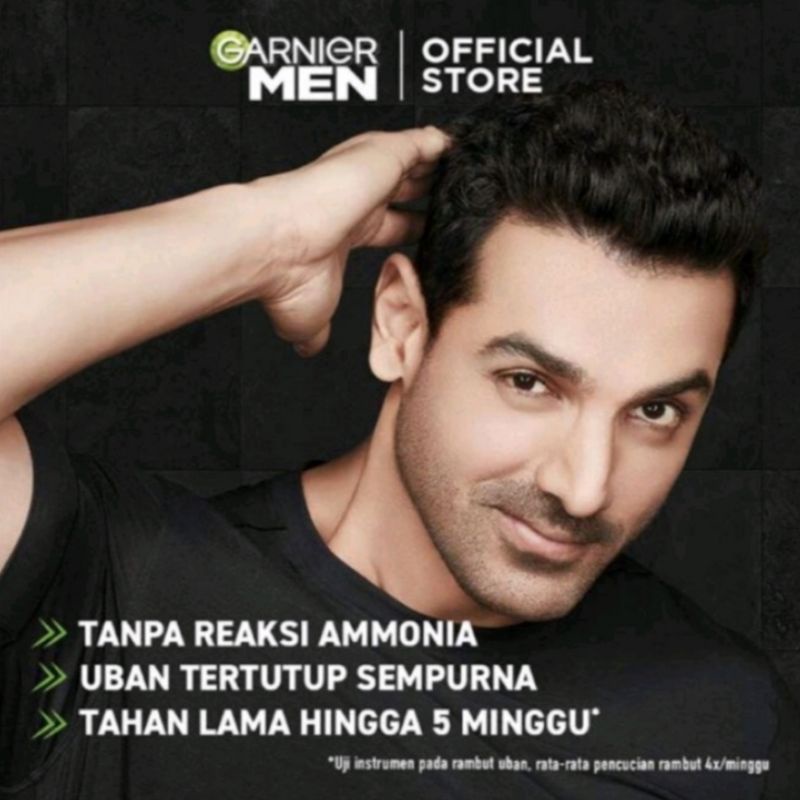 GARNIER MEN SHAMPOO COLOR MENGECAT RAMBUT SEMUDAH SHAMPOO