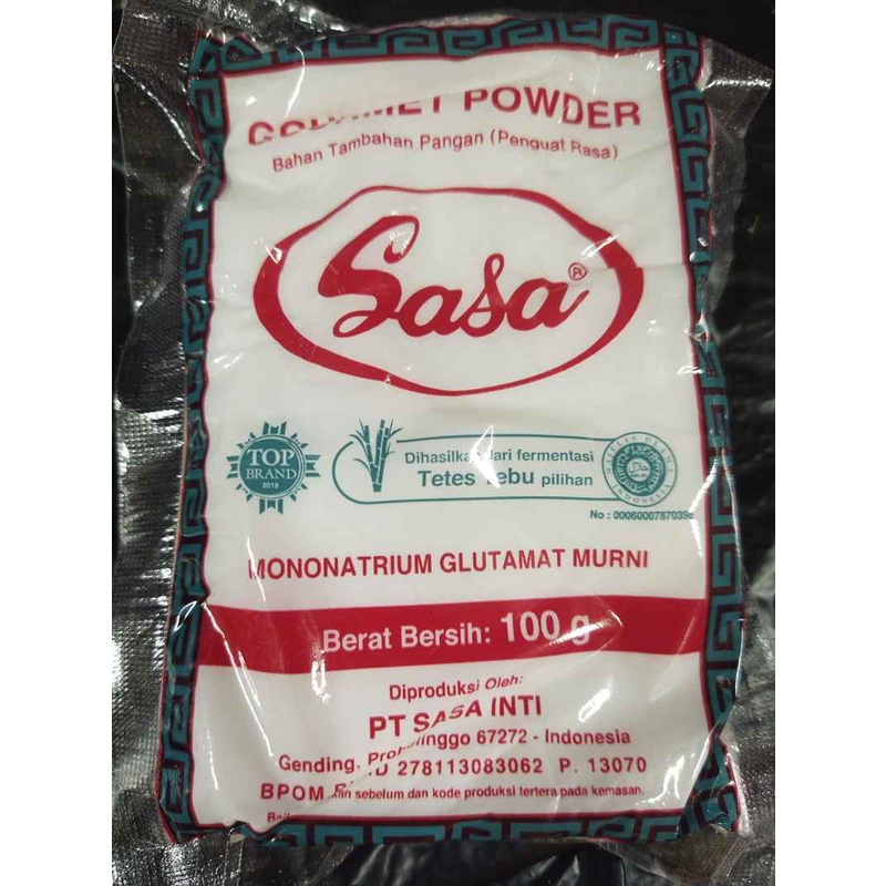 

SASA GOURMET POWDER MSG 100 GRAM