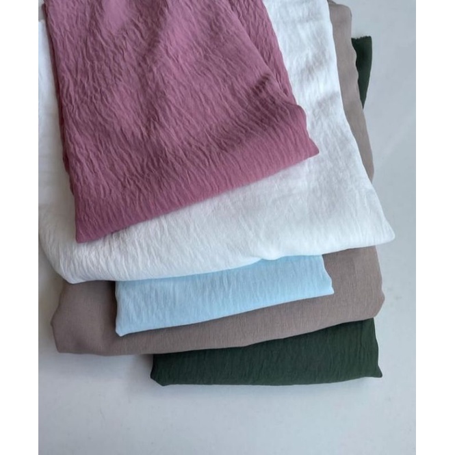 crinkle kain katun crinkle