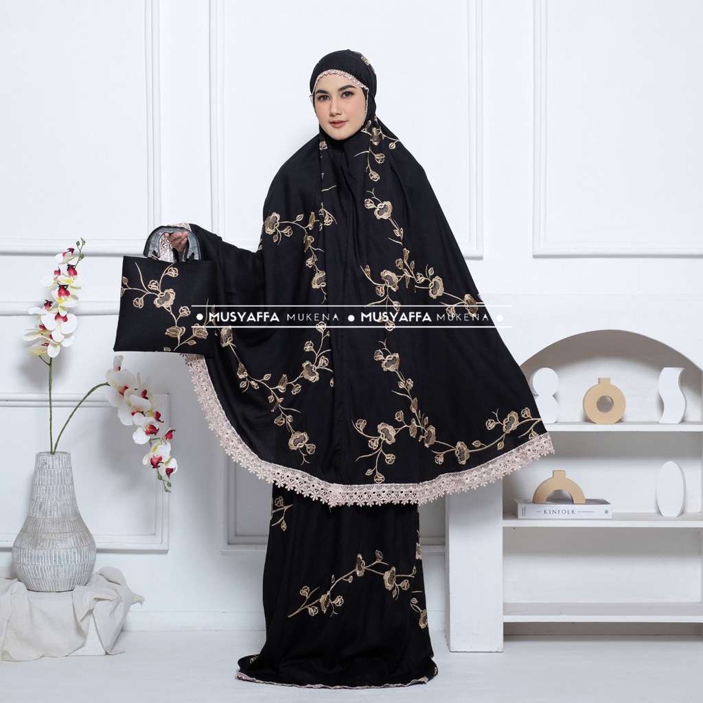 Mukena Dewasa Rayon Bordir Aisha