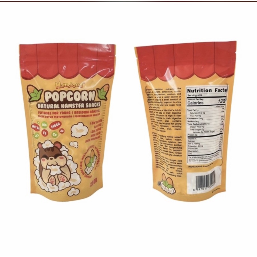 Pop Corn Makanan Hamster