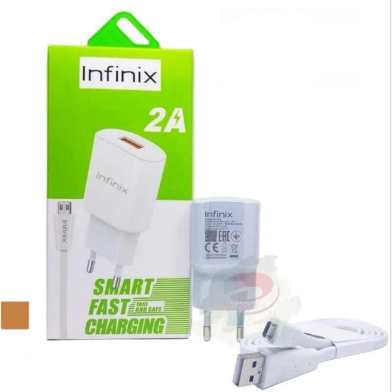 CHARGER INFINIX FAST CHARGER MICRO & TYPE-C USB 2A SMART 3/SMART 4/SMART 5 DLL
