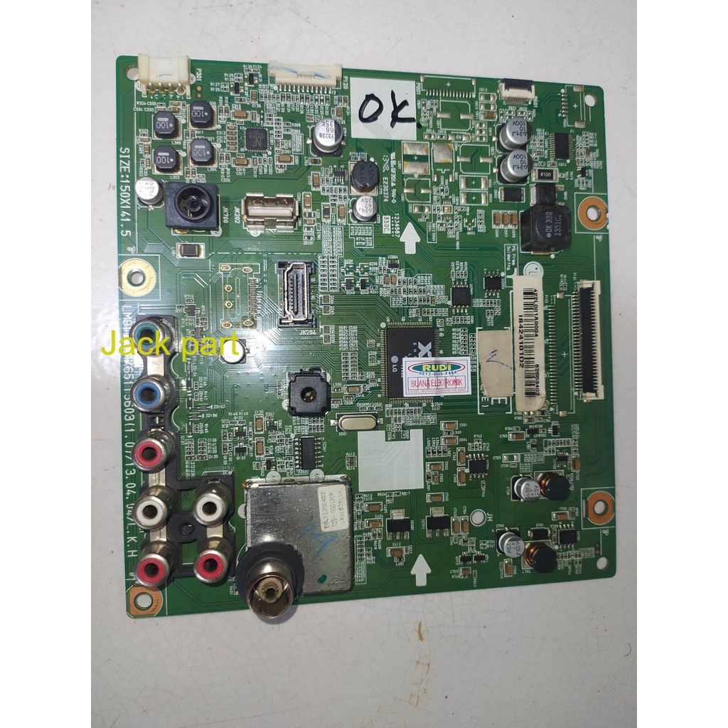 MB Mainboard Tv Led LG 24LN4100